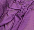 Two Tone Chiffon Polyester Fabric - Orchid Purple, Sheer Lightweight Drape, 58/59" Width (1 Yard)