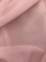 Two Tone Chiffon Polyester Fabric - Pink, 58-59" Width (1 Yard)
