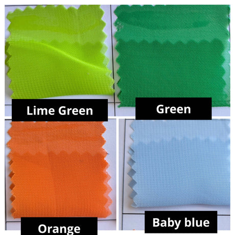 Sheer Chiffon Polyester Fabric - Multiple Colors, 58/59" Width (1 Roll/100 Yards)
