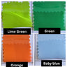 Sheer Chiffon Polyester Fabric - Multiple Colors, 58/59" Width (1 Roll/100 Yards)