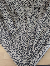 Printed Charmeuse Animal Print 100% Polyester Fabric - Light Brown/Tan Animal Print, 58/59" Width (1 Yard)