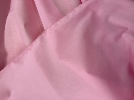 Pink Poly Cotton Fabric - Solid Pink, 58/59" Width (1 Yard)