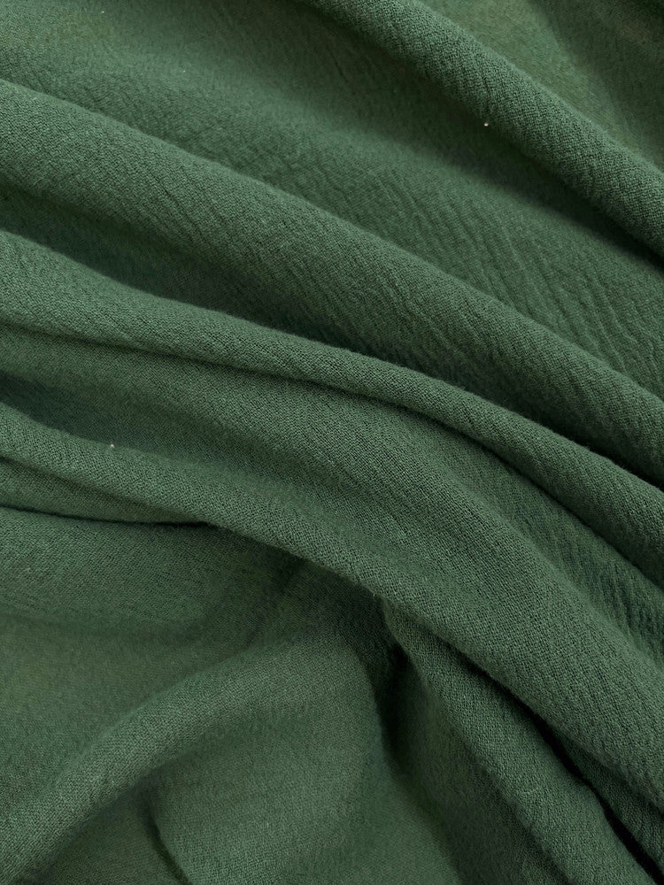 Cotton Gauze Cotton Fabric - Multiple Colors, 49/50" Width, Lightweight, Semi-Sheer (1 Yard)