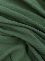Cotton Gauze Cotton Fabric - Multiple Colors, 49/50" Width, Lightweight, Semi-Sheer (1 Yard)