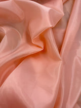 Solid Lining 100 Percent Polyester Fabric - Peach, 58-59" Width (1 Yard)