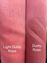 Crystal Organza Polyester Fabric - Dusty Rose, 58/59" Width (1 Yard)