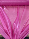 Liquid Organza Polyester Organza Fabric - White, Light Pink, Hot Pink, Sheer, 58-59" Width (1 Yard)