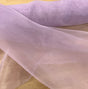 Crystal Organza Polyester Fabric - Light Lilac, Sheer, Shimmery, 58/59" Width (1 Yard)