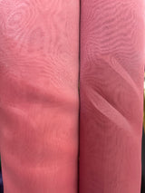 Crystal Organza Polyester Fabric - Dusty Rose, 58/59" Width (1 Yard)
