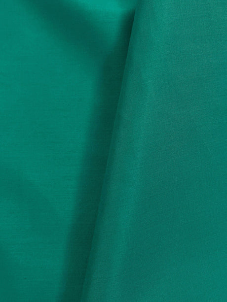 Teal Green Poly Cotton Fabric - Solid Teal Green, 58/59" Width (1 Yard)