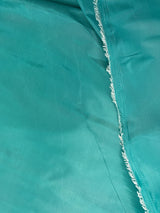 Aqua Taffeta Polyester Fabric - Aqua Solid, 58-59" Width (1 Yard)