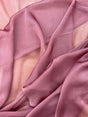 Two Tone Chiffon Polyester Fabric - Mauve, 58/59" Width (1 Yard)