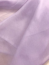 Two Tone Chiffon Polyester Fabric - Lilac, 58/59" Width (1 Yard)
