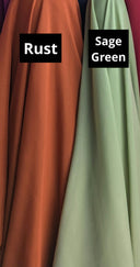 Sheer Chiffon Polyester Fabric - Multiple Colors, 58/59" Width (1 Roll/100 Yards)