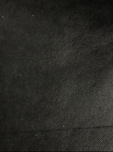 Non-Woven Iron-On Fusible Interfacing Polyester Fabric - Black, Medium Weight, 58-60" Width (1 Yard)