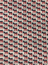Benartex Donkeys Cotton Fabric - Light Gray Donkey Print, 44/45" Width (1 Yard)