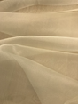 Crystal Organza Polyester Fabric - Ivory, 58/59" Width (1 Yard)