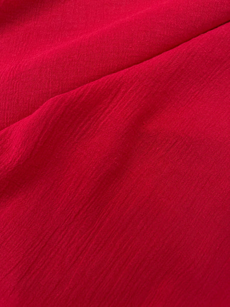 Cotton Gauze Cotton Fabric - Multiple Colors, 49/50" Width, Lightweight, Semi-Sheer (1 Yard)