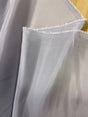 Taffeta Polyester Fabric - Silver Solid, 58/59" Width (1 Yard)