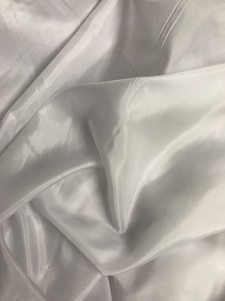 Essential Polyester Lining Fabric - White, 58/59" Width (1 Yard)