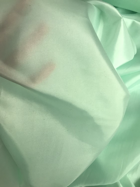 Mint Lining Polyester Fabric - Solid Mint, 58/59" Width (1 Yard)