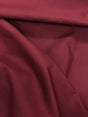Burgundy Poly Cotton Fabric - Burgundy Solid, 58/59" Width (1 Yard)
