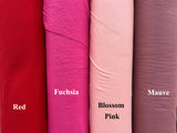 Cotton Gauze Cotton Fabric - Multiple Colors, 49/50" Width, Lightweight, Semi-Sheer (1 Yard)