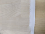 Hard Net Tulle Polyester Fabric - White, 58/59" Width, Medium Stiffness (1 Yard)