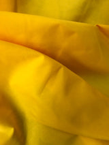 Mango Yellow Poly Cotton Fabric - Mango Yellow Solid, 58/59" Width (1 Yard)