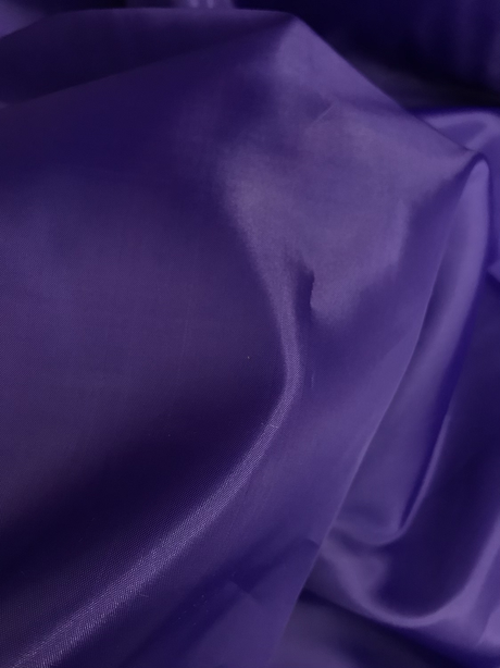 Solid Lining Polyester Fabric - Dark Purple, 58/59" Width (1 Yard)