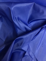Dark Royal Blue Polyester Lining Fabric - Dark Royal Blue, 58/59" Width (1 Yard)