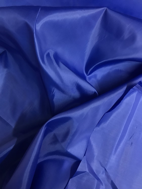 Dark Royal Blue Polyester Lining Fabric - Dark Royal Blue, 58/59" Width (1 Yard)