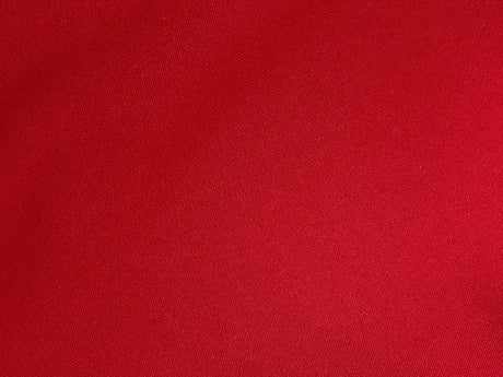 Poly Poplin Solid Polyester Fabric - Red, 58/59" Width (1 Yard)