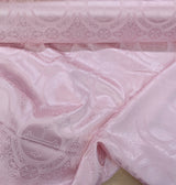 Church Cross Brocade Polyester Fabric - Matte Finish, Cross Pattern, 58/59" Width, 5 Colors (1 Yard)