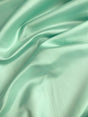 Dull Satin (Peau De Soie) Polyester Fabric - Aquamarine, Matte Finish, 58-59" Width (1 Yard)