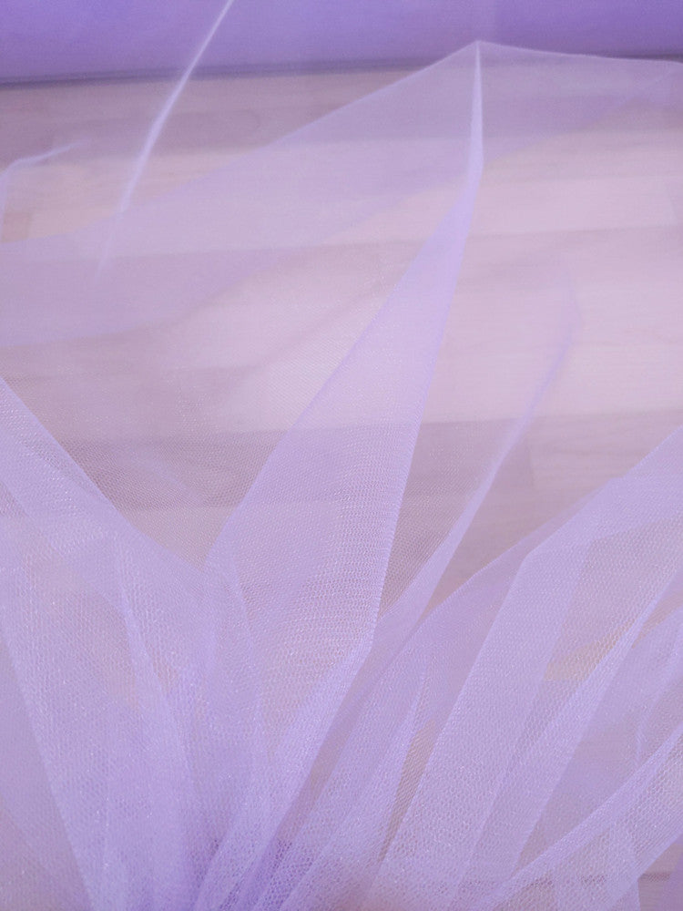 Crystal Tulle Mesh Polyester Fabric - Multiple Colors, Sheer Mesh, 58-59" Width (1 Yard)