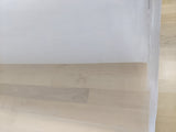 Hard Net Tulle Polyester Fabric - White, 58/59" Width, Medium Stiffness (1 Yard)
