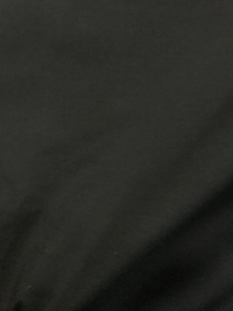 Classic Solid Poly Cotton Fabric - Black, 58-59" Width (1 Yard)
