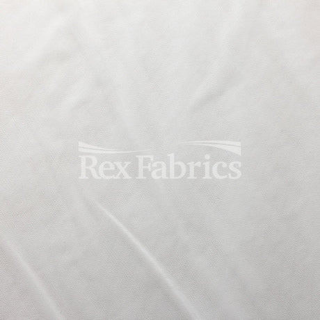 Fine Mesh Nylon Spandex Fabric - Black, White, Solid, 58-60" Width (1 Yard)
