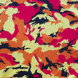 Microfiber Boardshort Fabric Firestorm Camo