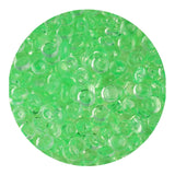 Fish Bowl Beads - Bright Green (8 oz Bag - 7mm)