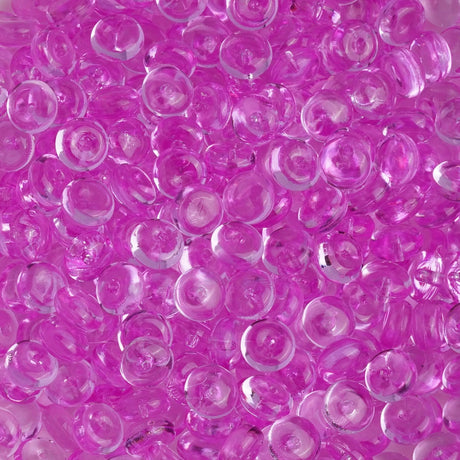 Fish Bowl Beads - Bright Purple (8 oz Bag - 7mm)