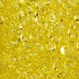 Fish Bowl Beads - Bright Yellow (8 oz Bag - 7mm)