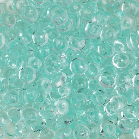 Fish Bowl Beads - Light Green (8 oz Bag - 7mm)