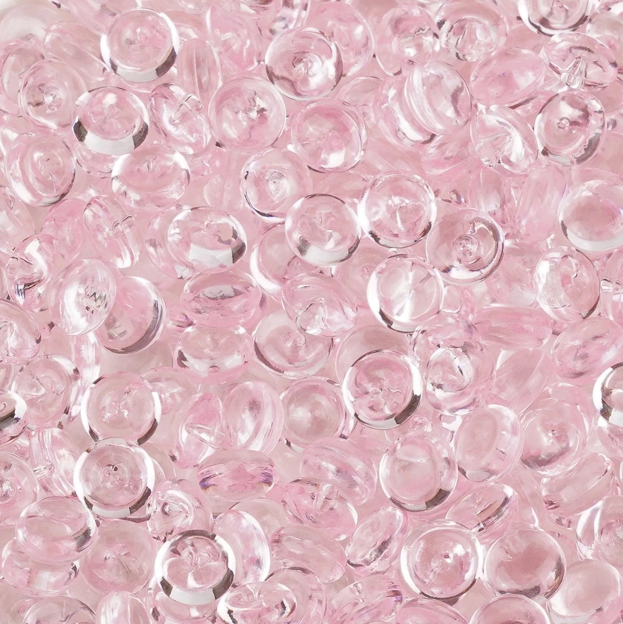 Fish Bowl Beads - Light Pink (8 oz Bag - 7mm)