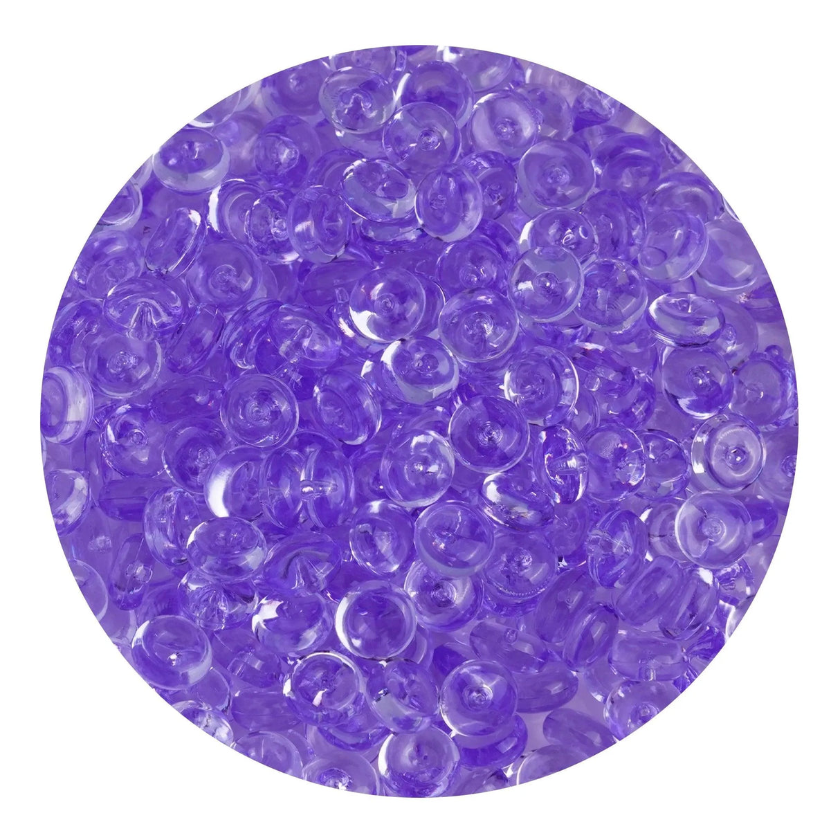 Fish Bowl Beads - Light Purple (8 oz Bag - 7mm)