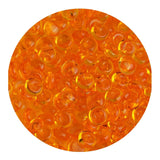 Fish Bowl Beads - Orange (8 oz Bag - 7mm)
