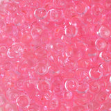 Fish Bowl Beads - Pink (8 oz Bag - 7mm)