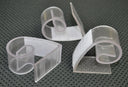 12 pcs Adjustable Clear Plastic Table Skirt Clips