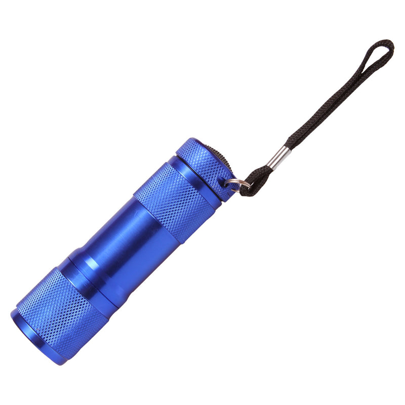 9 LED Metal Flashlight